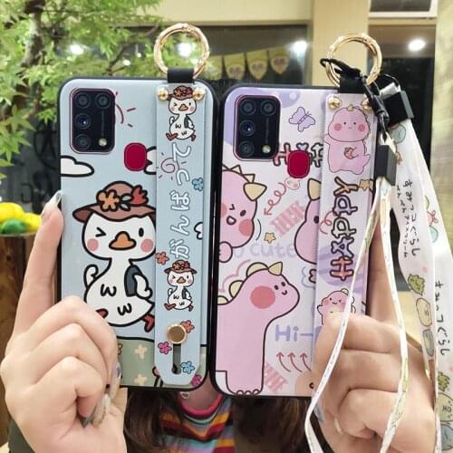 For Boy Fashion Phone Case For Samsung Galaxy M31/M31 Prime/M21S/F41 TPU For Woman Cute For Man