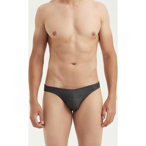 Mens low waist briefs denim bikini mens comfortable briefs wholesale swim shorts men beach shortsT