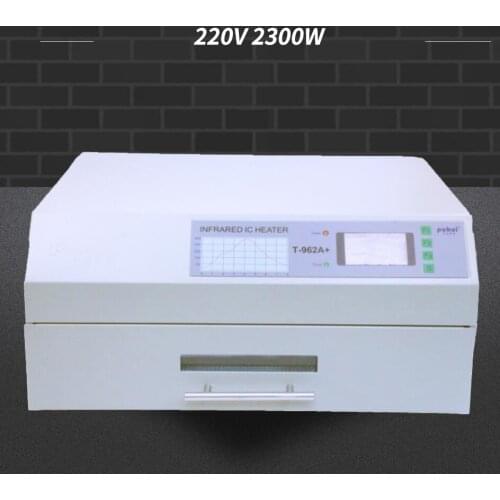 PUHUI T-962A+ Reflow Wave Oven Infrared IC Heater T962A+ Reflow Oven BGA SMD SMT Rework Sation New Product