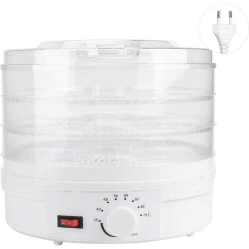 Food drying machine 3-layer dehydrator professional mini meat cooking for vegetable kitchens
