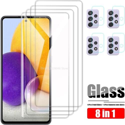 HD Camera Protective Glass For Samsung Galaxy A02S A72 A52 A51 A71 Screen Protector For Samsung A12 A32 A02 Tempered Film 4G 5G