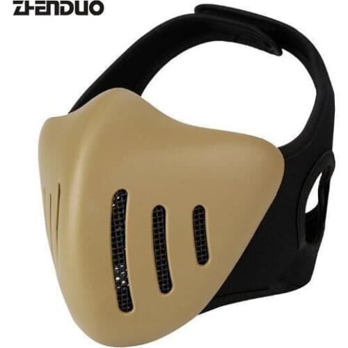 ZHENDUO Glory Knight Mesh Mask Good for gel ball blaster, airsoft, cs, paintball outdoor wargame activities