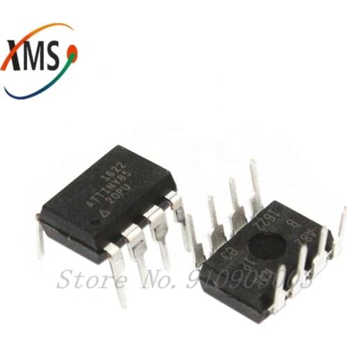 10PCS ATTINY85-20PU DIP-8 ATTINY85 DIP8 85-20PU ATTINY85-20 DIP new and original