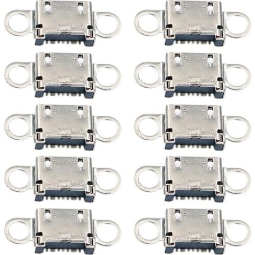10 PCS Charging Port Connector for Samsung Galaxy S6 Edge + / G928F G928T G928A