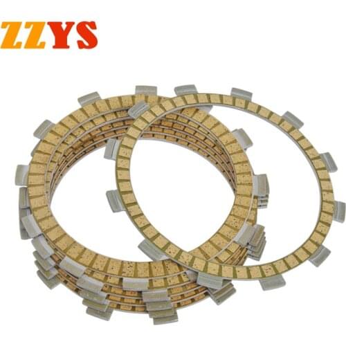 125CC Motorcycle Paper Based Clutch Friction Plate Kit for Yamaha XT250 XT 250 XVS125 Drag Star XVS 125 XV125 Virago XV 125