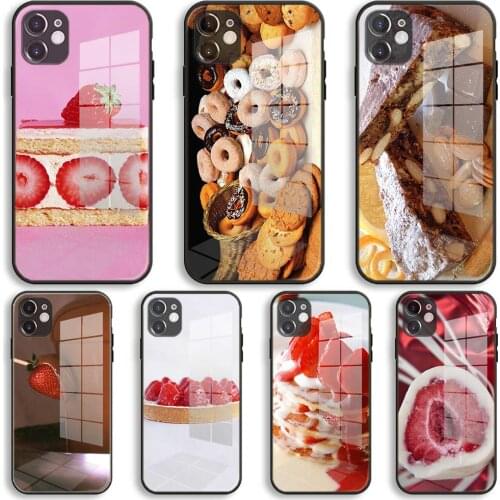 Good morning, my love Soft Glass Silicone Case For iPhone 12 11 Pro X XS Max XR 8 7 6 Plus SE 2020 S Mini Balck Cover