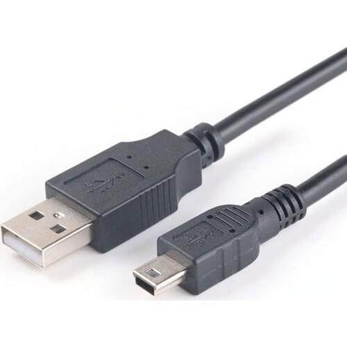 Mini USB Cable Mini USB mini-B to USB 2.0 Fast Data Charger Cable cord lead for MP3 MP4 Player Car DVR GPS Digital Camera HDD