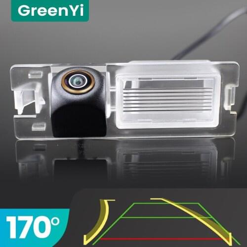 GreenYi Trajectory 170° AHD Car Rear View Camera for Fiat Avventura Grand Siena Ritmo Croma Bravo Brava Grande Night Vision