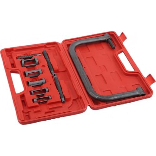 Car Engine Cylinder Head Valve Spring Compressor Remove Install Tool Clamp Set ATVs Installer Removal High Quality Tool