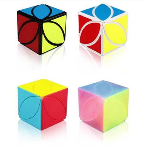 QiYi Mofangge Ivy Cube The First Twist Cubes of Leaf Line Puzzle Cube Magic Cube Educational Toys For Boys cubo magico