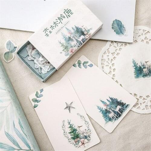40pcs Kawaii Paper Sticker Stationery DIY Diary Scrapbooking Craft Pegatinas Planner Notebook Decorations Sealing Label Stickers