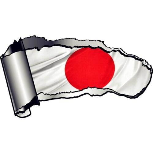 Japanese flag stickers personalized cross country diesel vehicle motorcycle accessories decoration Car Decal PVC