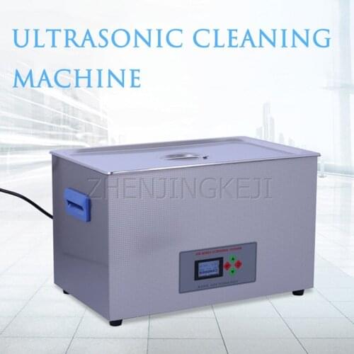 Desktop Electric Ultrasonic Cleaner Commercial Mechanical Parts Glasses Jewelry Descaling Ultrasonic Cleaning Equipment 220V