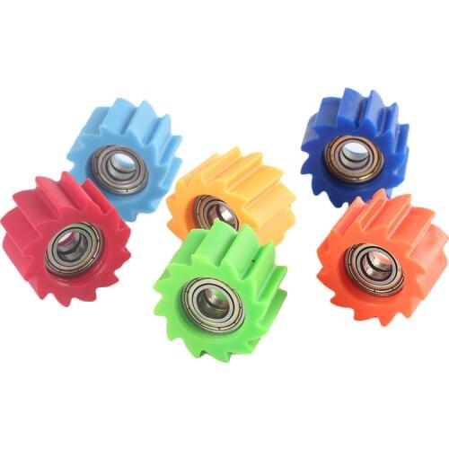 Motorbike Chain Roller M8 M10 Tensioner Pulley Wheel Guide For Yamaha Honda Kawasaki Suzuki Yzf Rmz Klx Crf Dirt Bike