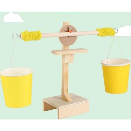 Science Kit Collective Intelligence Development Game Board DIY Manual Toys Balancing Scale Balance Game Kids Educational Toys