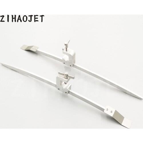 Offset Printing Machine GTO46 Front Paper Pressure Pole Panel For Heidelberg GTO 46 GTO52 Media clamp 380mm long 2pcs