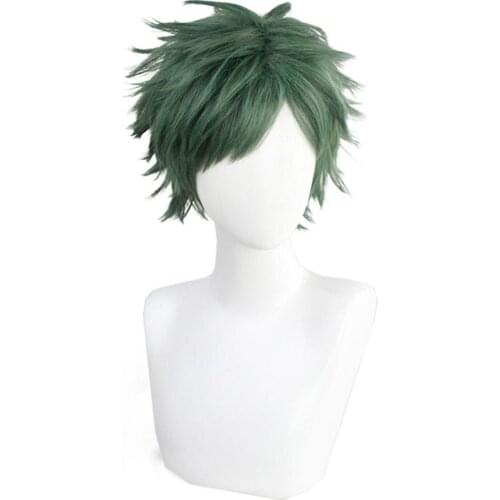 Anime Twisted Wonderland Cosplay Trey Wig Halloween Carnival Wigs Cosplay Prop+Free Wig Cap