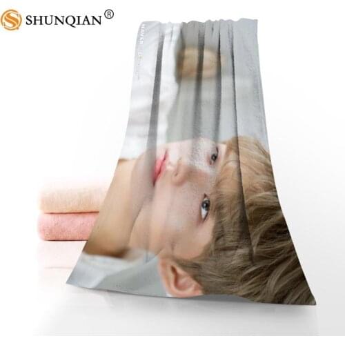 Customize CIX Kim Seung Hun 35x75cm daily exercise fitness fast dry face Microfiber towel