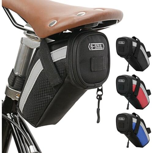 Bike Saddle Bag Oxford fabric Cycling Seat Tail Bag Pouch MTB Bicycle Tool Storage Bag Cycling Equipment