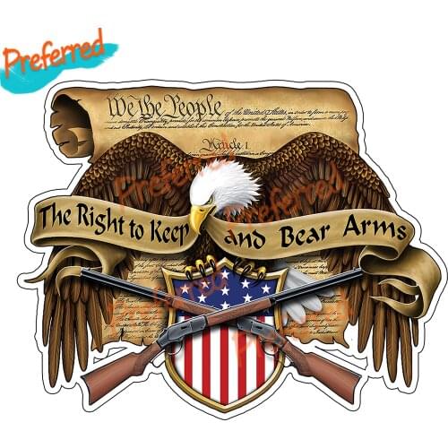 High Quality We The People Decal Motocross Racing Laptop Helmet Trunk Wall Vinyl Car Sticker Die Cutting Waterproof PVC