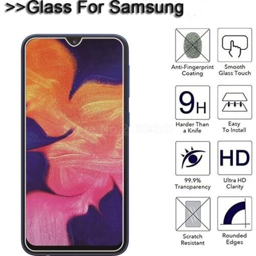 Tempered Glass for Samsung A50 A70 A40 A90 Screen Protector 9H on Safety Protective Glass for Samsung Galaxy A80 A10 A20 A70 A30