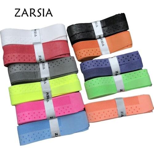 20 pcs ZARSIA Soft Tennis overgrip tennis rackets replacement grip,Twill embossing badminton grip