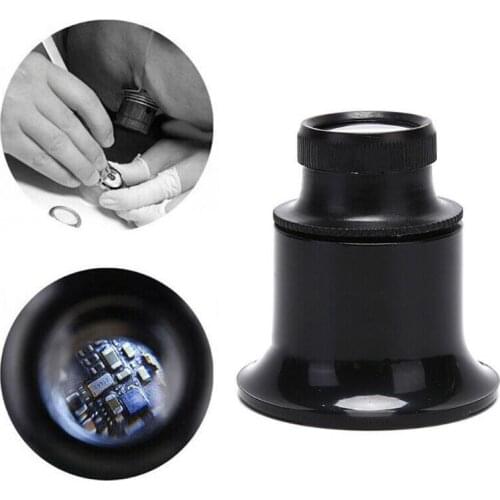 20X Jewelers Eye Loupe Loop Magnifier Magnifying Glass Watchmakers Jewelry Tools