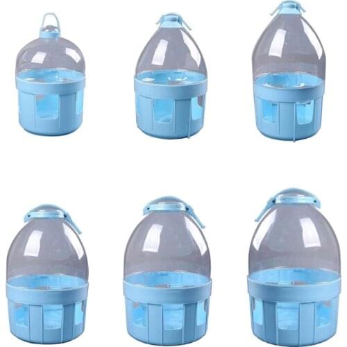 Automatic Bird Waterer Pigeon Water Feeder Container Durable Plastic Dove Drinker 2L 4L 6L 8L 10L 12L Pet Supplies