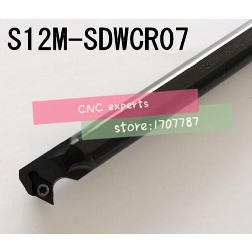 S12M-SDWCR07 turning tool holder 10mm internal Turning tools Screw Locked CNC Lathe Tool Holder For DCMT070204 Inserts,SDWCR/L