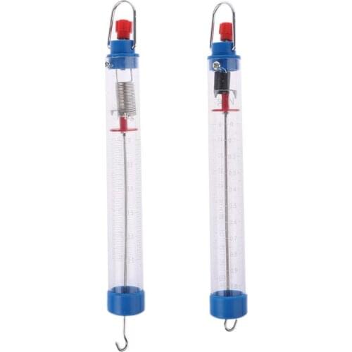 1N/100g Newton Meter Force Meter Spring Dynamometer Spring Dual-Scaled Balance for Physical Experiment
