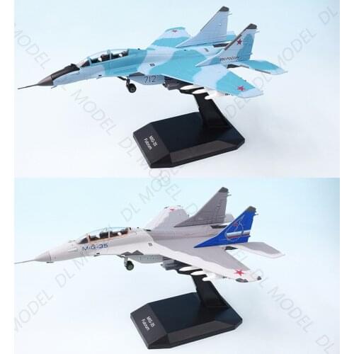 1/100 Russian Air Force Mig-35 Mig-35 Fighter Alloy Finished Model Ornaments Piece Home Bedroom Collection Gift