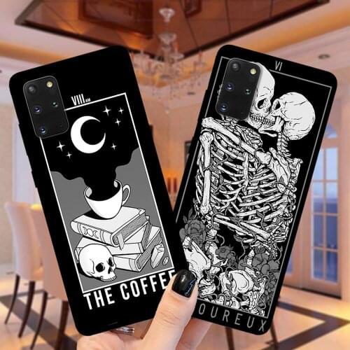 Skulls Reaper The Lovers Roes Soft Case For Samsung S20 Plus S20 Ultra S8 S9 S10 Plus S10E Note 20 Ultra 10 Lite Silicone Cover