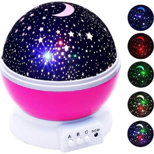 New Arrival Glow In The Dark Toys LED Night Light Luminous Toy Romantic Starry Sky Projector USB Birthday Party Toys For Girl