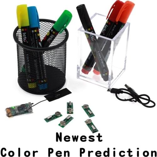 The New Color Pen Prediction - Marker Professional Magicians Stage Illusions,Accessory Mentalism Magic Tricks props Gimmick
