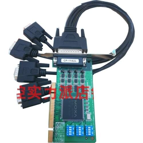 New Original Spot Photo For MOXA CP-114UL RS-232/422/485 4 Serial Port Card
