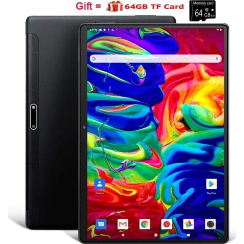 10.1 inch Octa Core Tablet Pc Android 9.0 Google Market certification 4G LTE Phone Call Dual SIM GPS Tablets 5G WiFi Tab