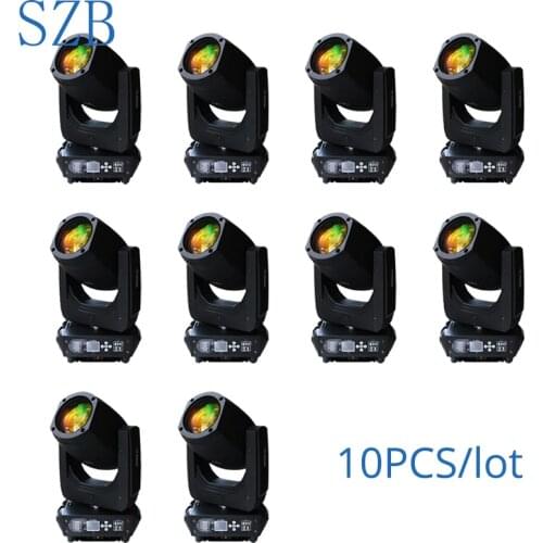 Spot Lyre 200W LED Moving Head Light DMX Gobo Light for Disco DJ Wedding Stage Party Event Light 10pcs/lot/SZB-MH200B