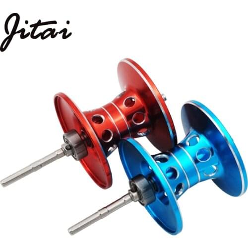 JITAI Baitcasting Fishing Reel V-Shape Spool Oxidation Lightweight CNC Machined Alumibum Magnetic Bait Casting Reel Replacement