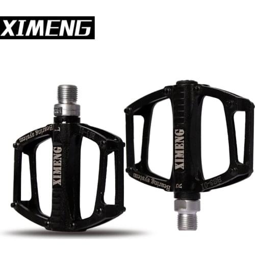 DU Bearing Wide Bicycle Pedal Aluminum Alloy Road Bike Pedals Ultralight BMX Bicycle Pedal Folding Bike Parts
