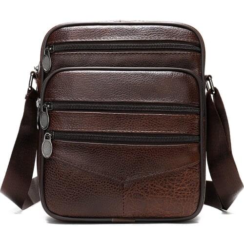 Mens Messenger/crossbody Bags Mens Bag Male Leather Party Bag for Man Mens Shoulder Bag Shoulder Bag Genuine Leather