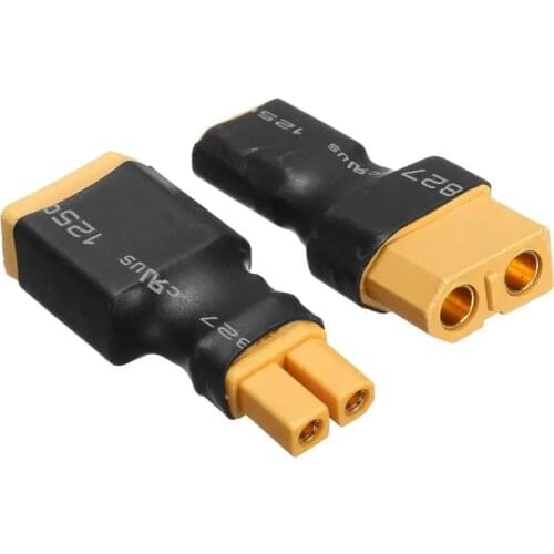 1Pair XT60 Female Male Plug To XT30 Female Male Plug Connector