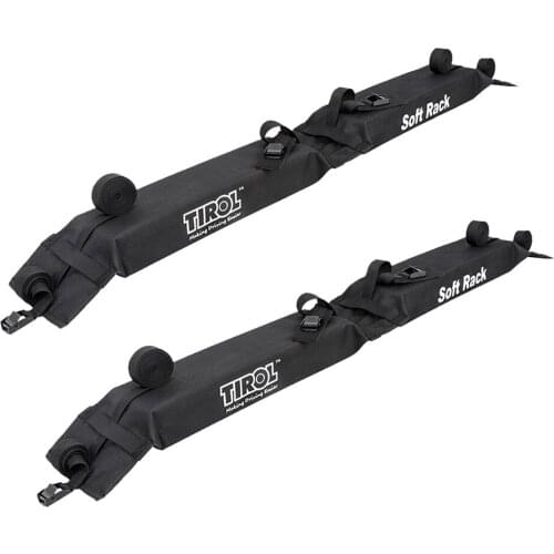 2-pack Automobile Soft Roof Top Rack Cross paddleboard Luggage Carrier