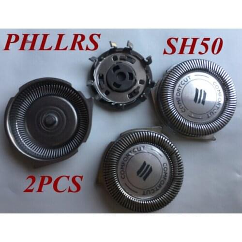 2pcs SH50 replace head razor blade for philips shaver S5080 S5079 S5078 S5077 S5015 S5013 S5510 S5340 S5140 S5110 S5400 S9161