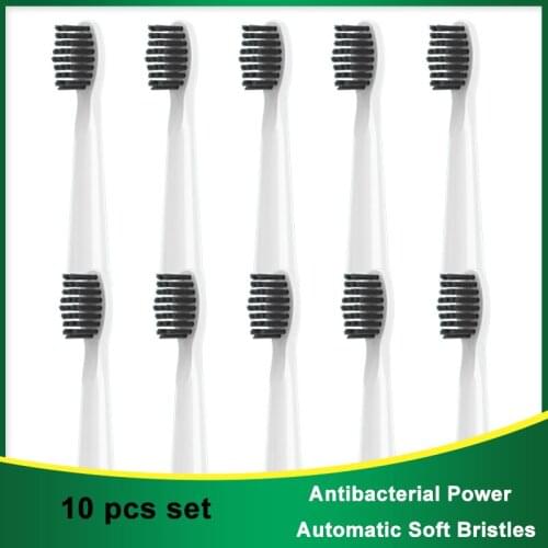 2021 Replacement For Usmile Saky G22 Toothbrush Heads Colorful 10Pcs/Set Dental DEEPING Clean DuPont diamond clean Brush