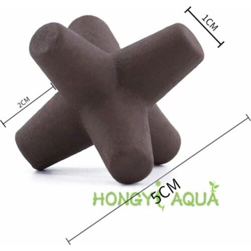 3 pieces/lot Handmade purple sand fence Fish tank landscaping Ornamental shrimp breeding ground Crystal shrimp hiding nest