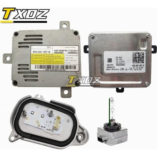 4G0907697D For Audi Q5 LED DRL Daytime Running Module 8R0941475B HID Ballast Kit Control Unit Computer 8K0941597B 8R0941476B