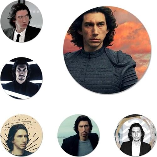 Adam Driver Badge Brooch Pin Accessories For Clothes Backpack Decoration gift