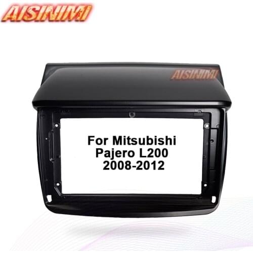 Aisinimi Car DVD frame 9 inch FOR Mitsubishi Pajero L200 (2008-2012) Car Dvd stereo car monitor all in one