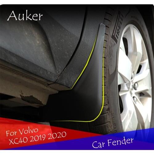 Auker Car Mudflaps Splash Guards Front Rear Mudguards Fender Accessories 4Pcs/Set For Volvo XC40 2019 2020