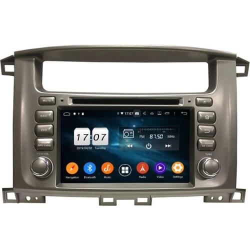 7" PX5 Android 10.0 Car Multimedia Player 4+64G For Toyota Lander Cruiser 100 2003-2008 DVD Player 8 Core Radio Audio Stereo DSP